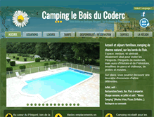 Tablet Screenshot of campinglecoderc.com